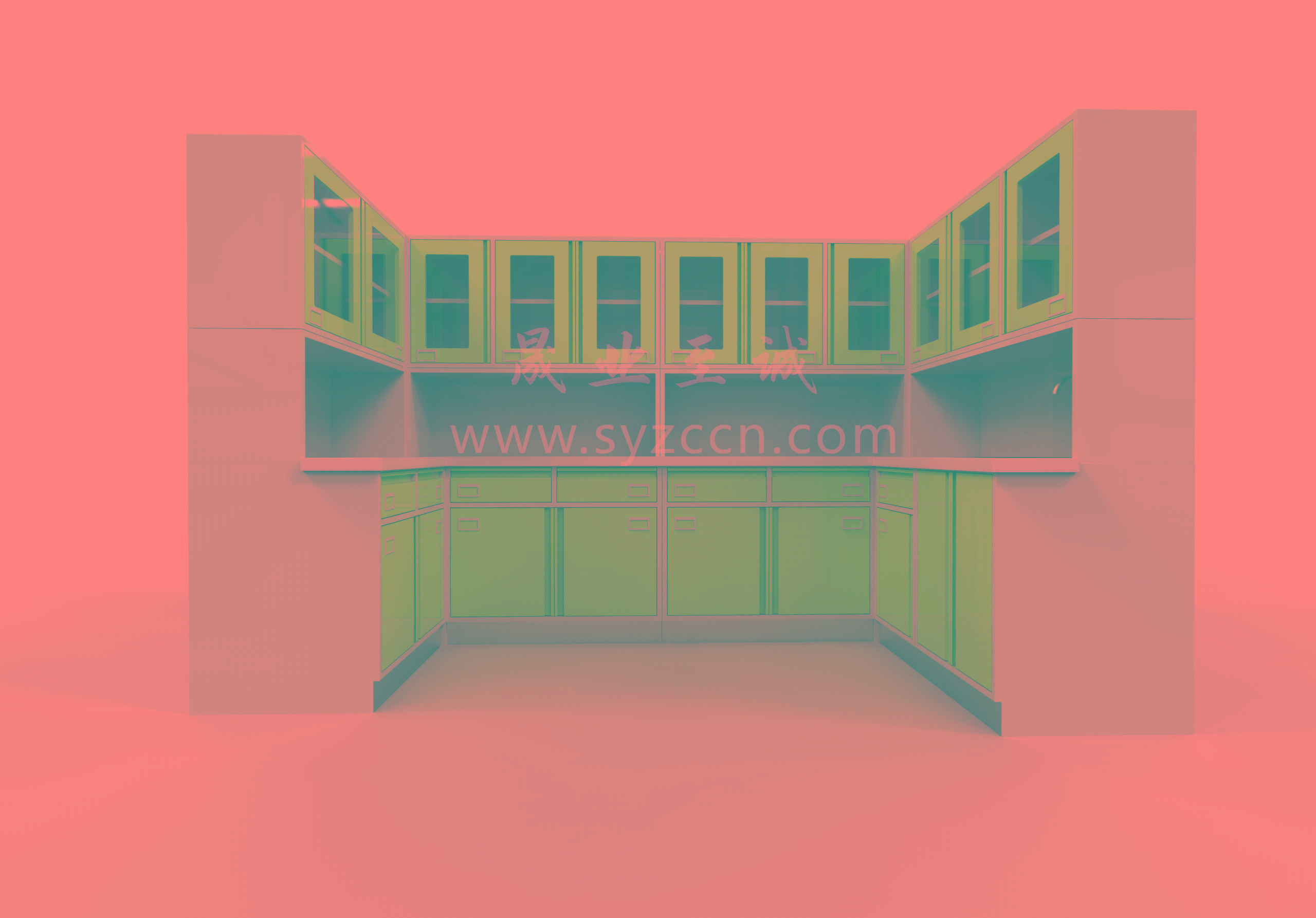 中柜款-治療室操作臺(tái)