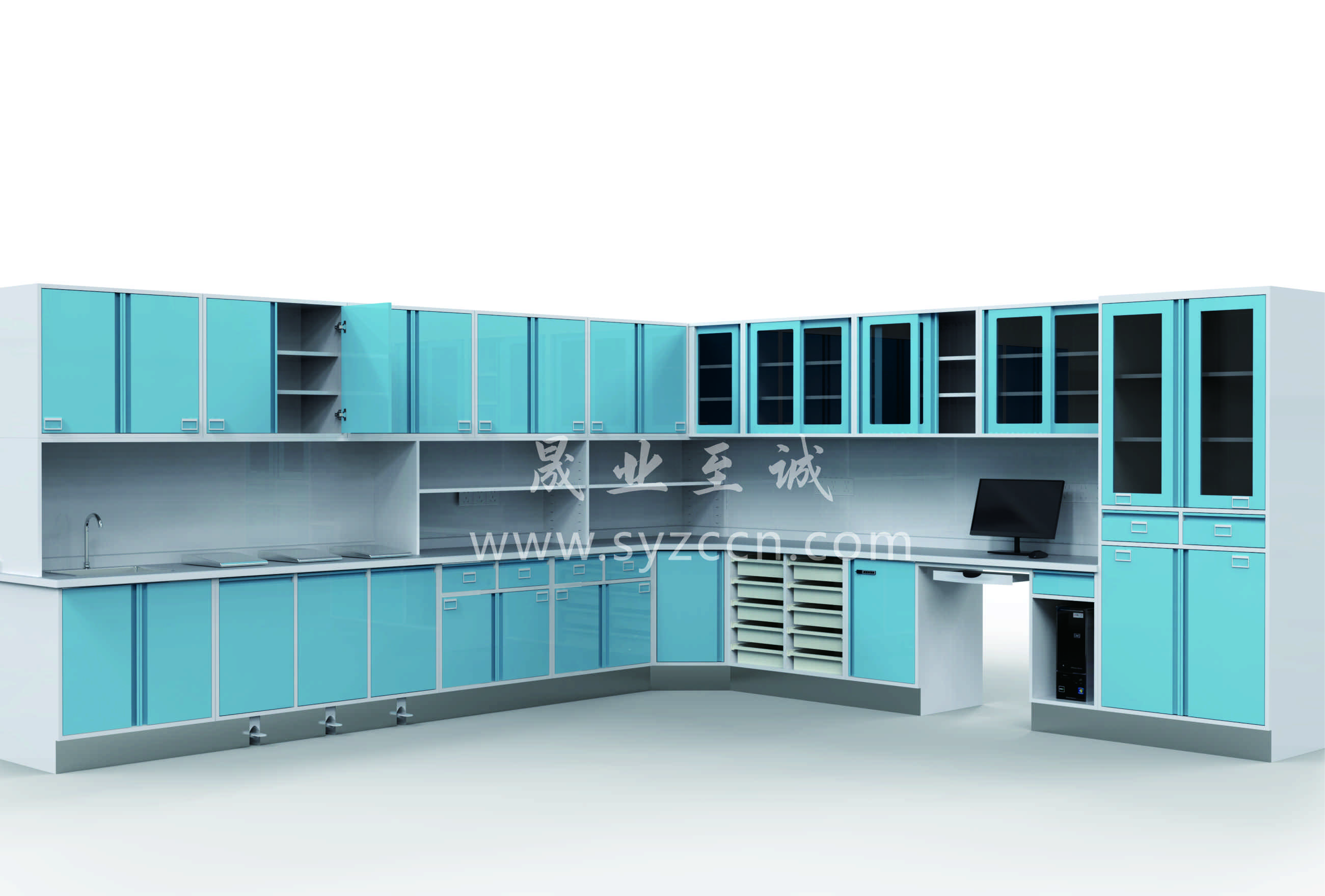 中柜款-換藥室操作臺(tái)