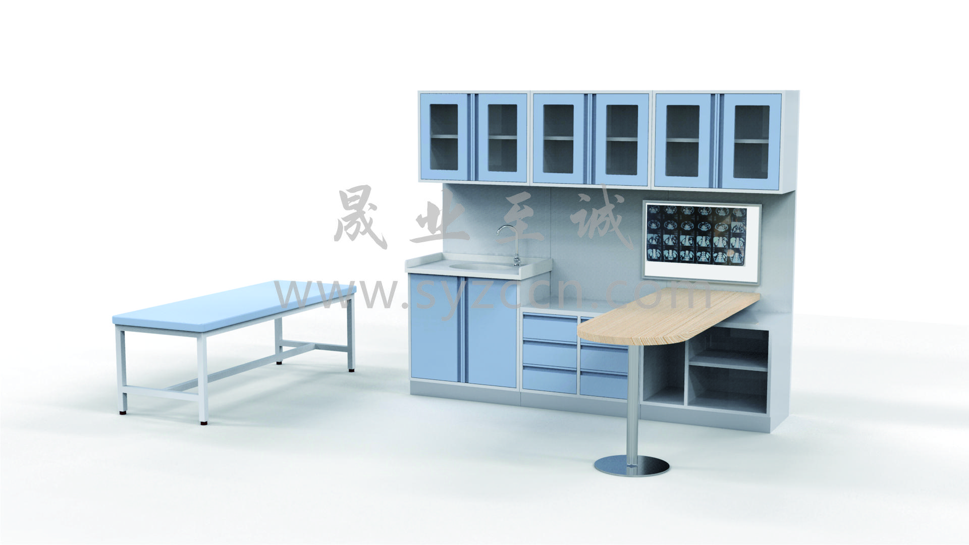 診室-醫(yī)生操作臺(tái)(圖1)