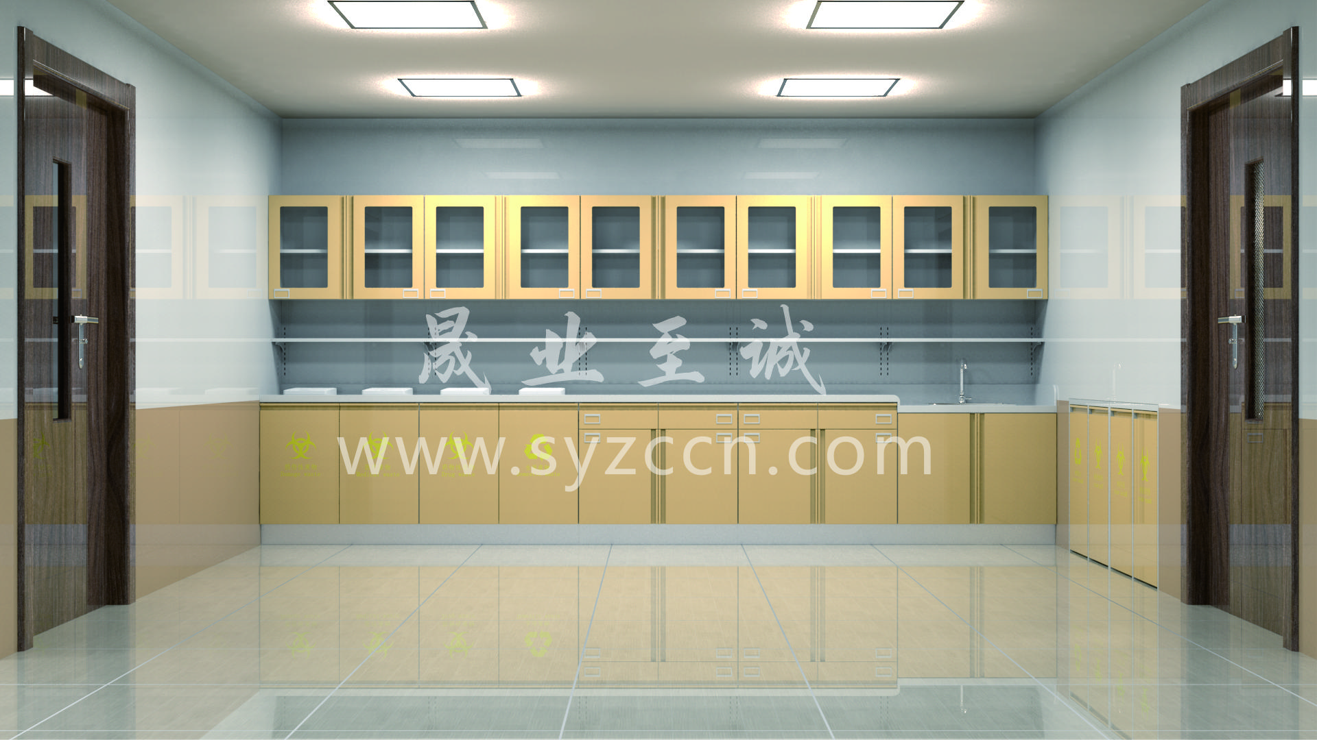 背架款-處置室操作臺(圖1)