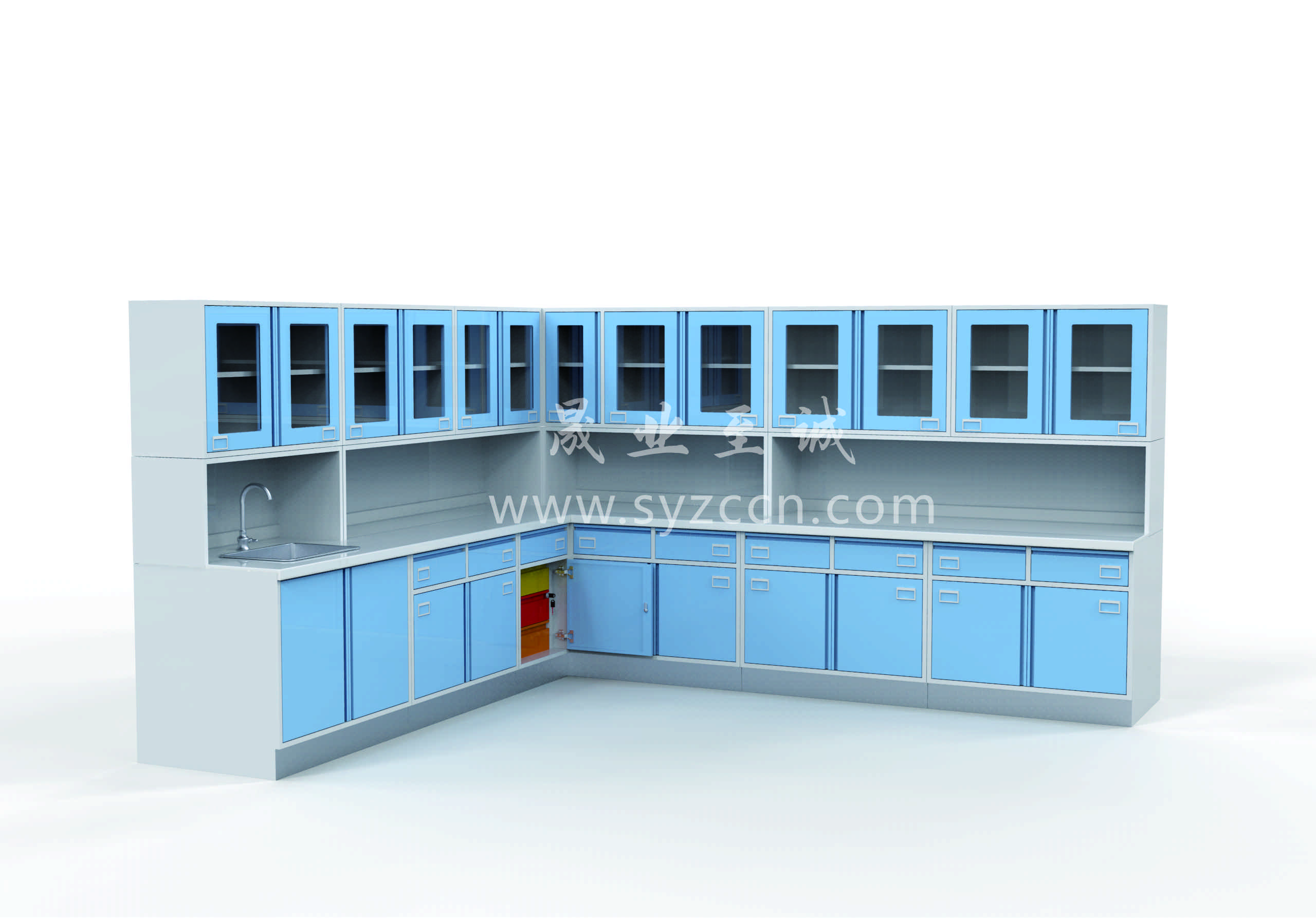 中柜款-治療室操作臺(tái)(圖1)